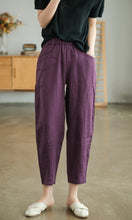 Load image into Gallery viewer, Summer Linen Pants For Women Spring Trousers
