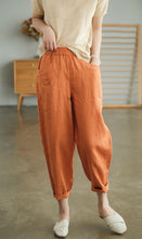 Load image into Gallery viewer, Summer Linen Pants For Women Spring Trousers
