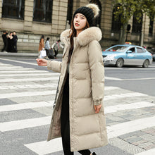 Load image into Gallery viewer, Winter Warm Long Down Coats Women Jacket
